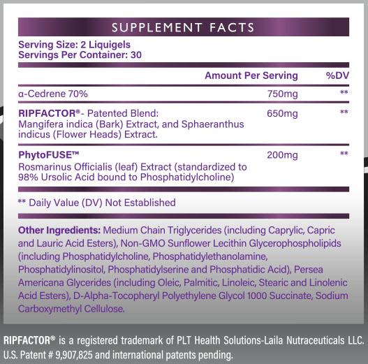 AlphaRip by Olympus Labs - Supplement Facts