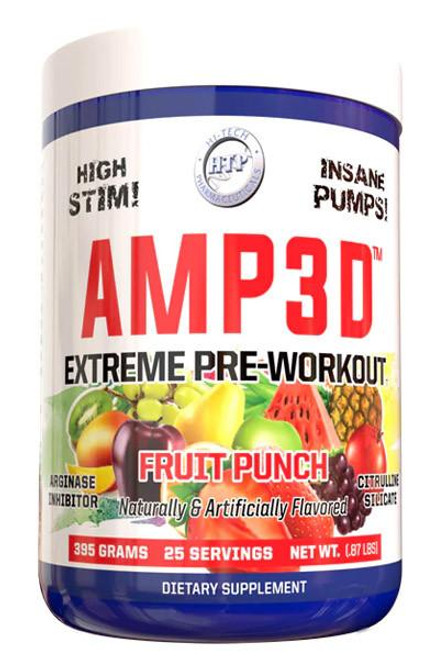 Amp3D Pre Workout by Hi-Tech Pharmaceuticals - Fruit Punch