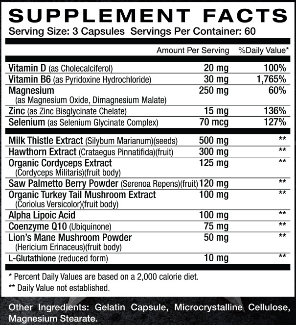 Blockade by Assault Labs - Supplement Facts