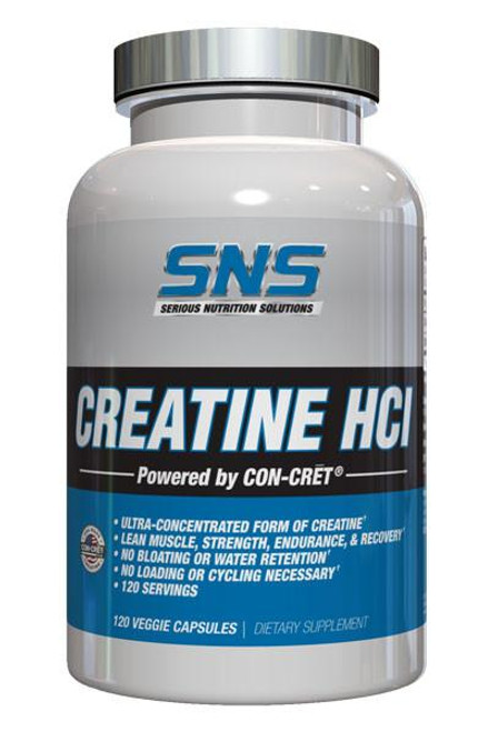 Serious Nutrition Solutions Creatine HCI by Serious Nutrition Solutions - 120 Caps