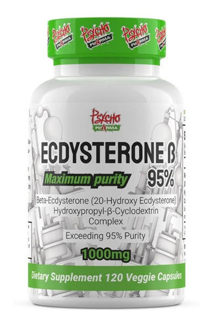 Psycho Pharma Complexed Ecdysterone 95% (1000mg) by Psycho Pharma