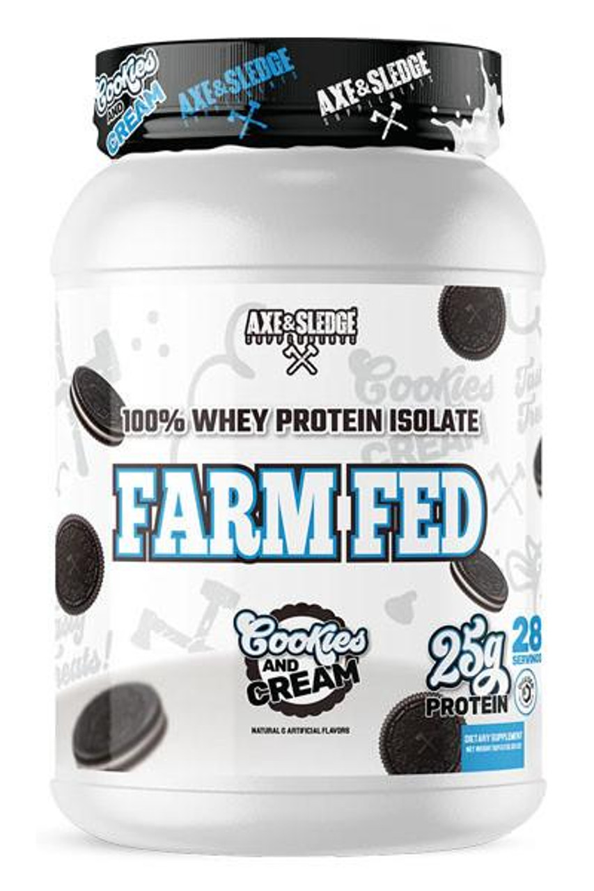 Axe & Sledge Farm Fed 100% Whey Protein Isolate