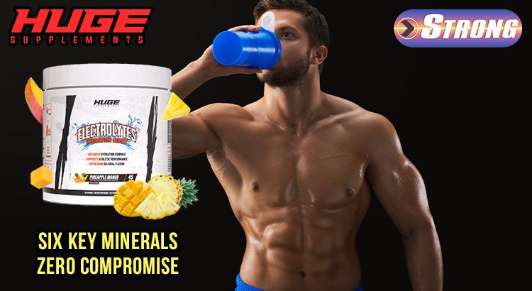Huge Supplements Electrolyte Powder Banner