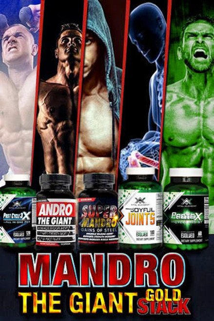 Photo of Hardrock Supplements Mandro the Giant Gold Stack