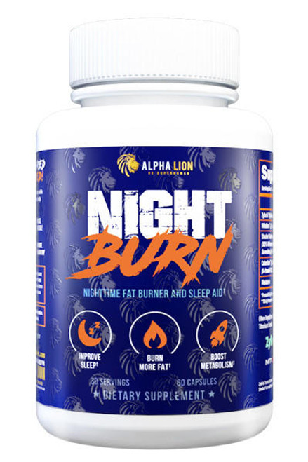 Bottle of Alpha Lion Night Burn by Alpha Lion