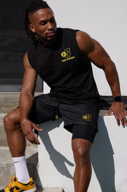 Strongsupplementshop Strong Supplement Shop Premium Cut-Off T-Shirt