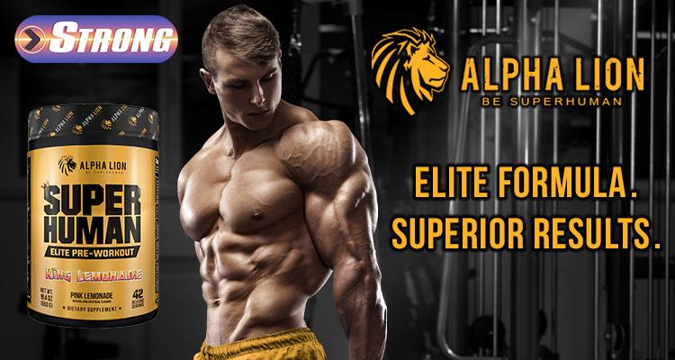 Alpha Lion SuperHuman Elite Strong Supplement Shop Banner Image