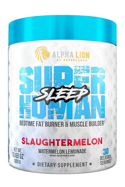 Jar of Alpha Lion SuperHuman Sleep by Alpha Lion