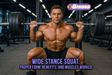 Wide Stance Squat: Proper Form, Benefits, and Muscles Worked